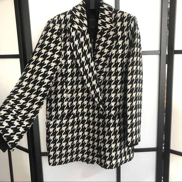 Hp Theory Houndstooth Coat 